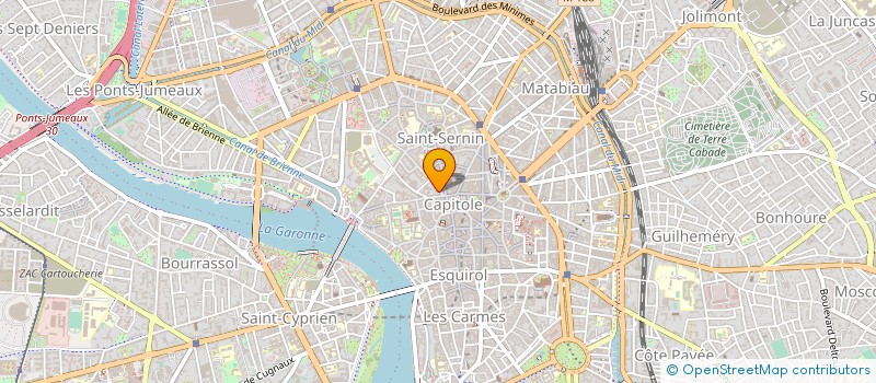 localisation de l'entreprise SCI DU CERCLE à TOULOUSE