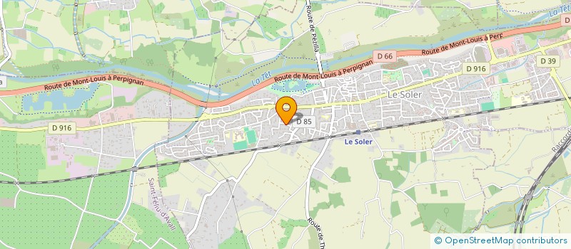 localisation de l'entreprise SCI DU CERF  LE SOLER