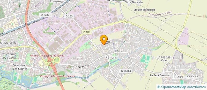 localisation de l'entreprise SCI DU CERF VOLANT  PERIGNY