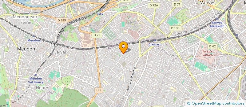 localisation de l'entreprise SCI DU CEZALIER à CLAMART