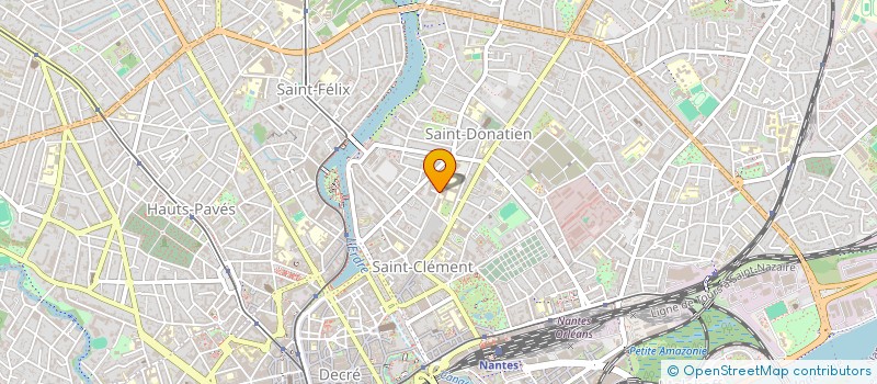 localisation de l'entreprise SCI DU CHAFFAULT à NANTES