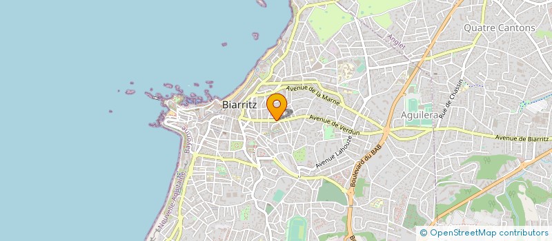 localisation de l'entreprise SCI DU CHALET à BIARRITZ