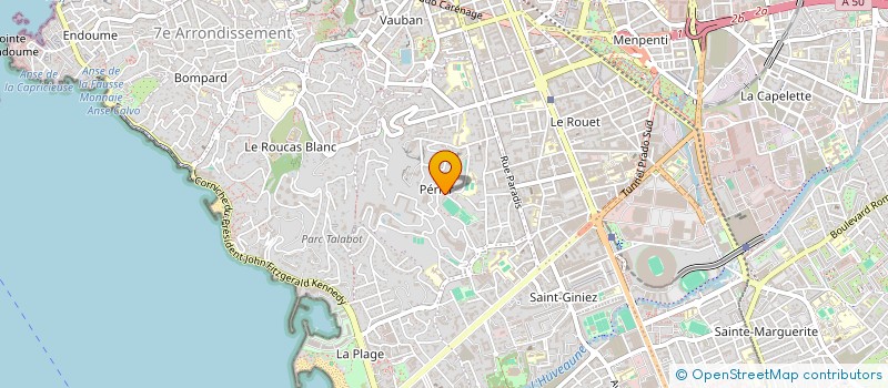 localisation de l'entreprise SCI DU CHALET à MARSEILLE