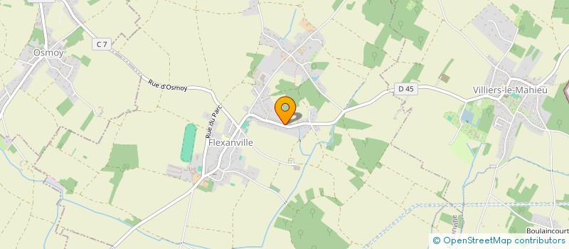 localisation de l'entreprise SCI DU CHALET  FLEXANVILLE