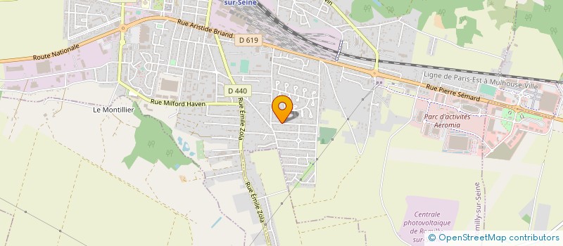 localisation de l'entreprise SCI DU CHAMP CHARDON à ROMILLY-SUR-SEINE
