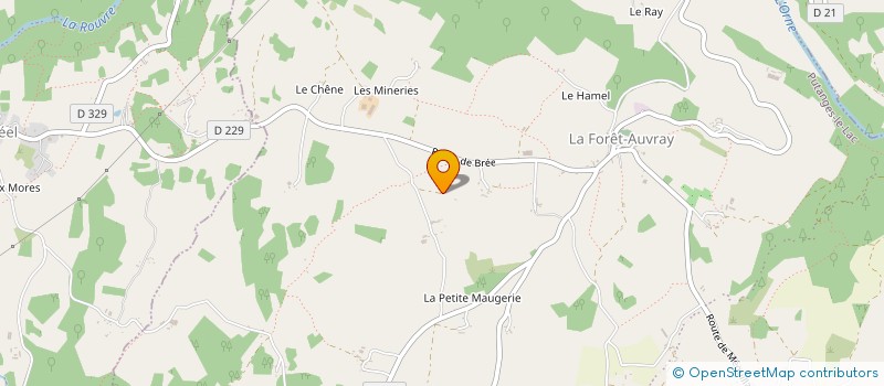 localisation de l'entreprise SCI DU CHAMP D 'EN FACE à PUTANGES-LE-LAC
