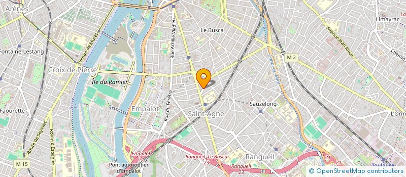 localisation de l'entreprise SCI DU CHAMP DE BELLONNE à TOULOUSE