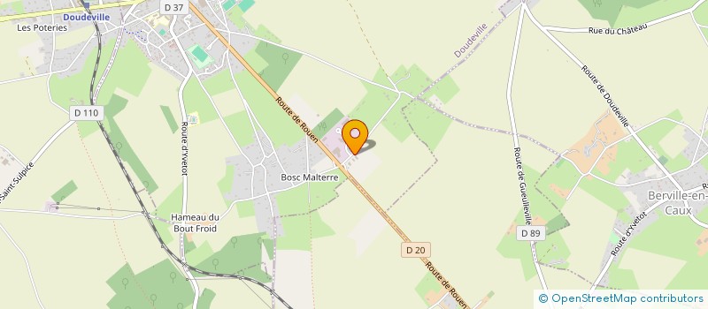 localisation de l'entreprise SCI DU CHAMP DE COURSE à DOUDEVILLE