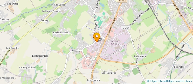 localisation de l'entreprise SCI DU CHAMP DE COURSES à FLERS