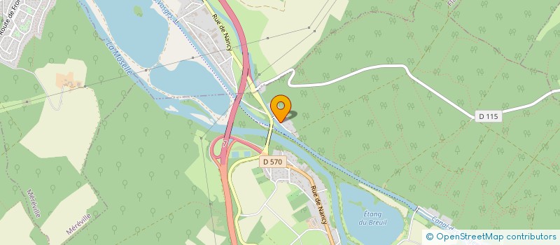 localisation de l'entreprise SCI DU CHAMP DE COURSES à VILLERS-LES-NANCY