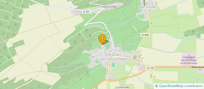 localisation de l'entreprise SCI DU CHAMP DE FOIRE à VIGNEULLES-LES-HATTONCHATEL
