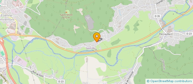 localisation de l'entreprise SCI DU CHAMP DE L'ETANG  SAINT-AME