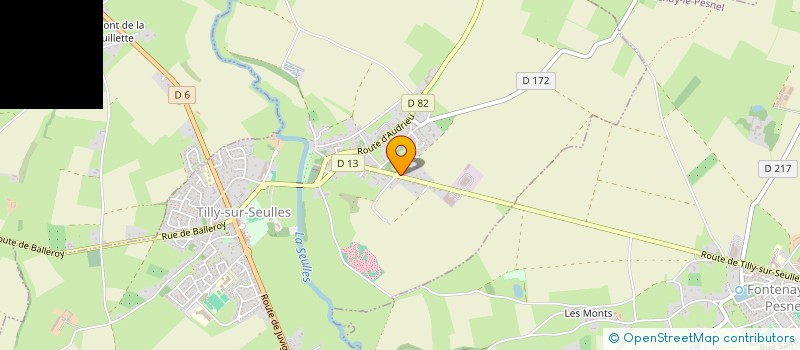 localisation de l'entreprise SCI DU CHAMP DE LA CHAPELLE  TILLY-SUR-SEULLES