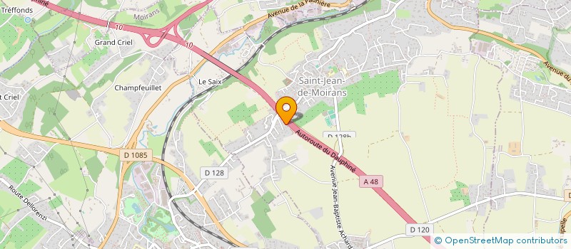 localisation de l'entreprise SCI DU CHAMP DE LA COUR  SAINT-JEAN-DE-MOIRANS