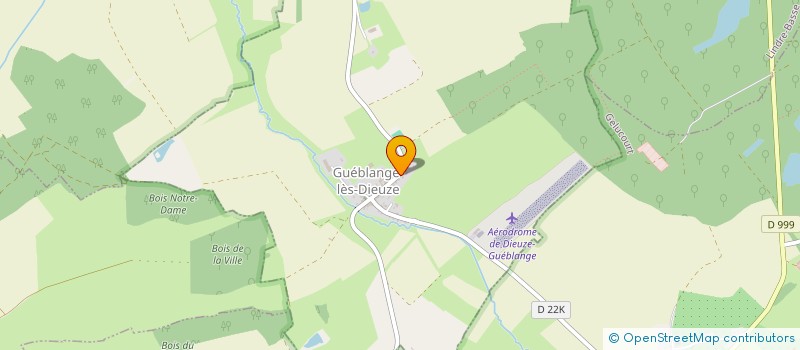 localisation de l'entreprise SCI DU CHAMP DE MARS  GUEBLANGE-LES-DIEUZE