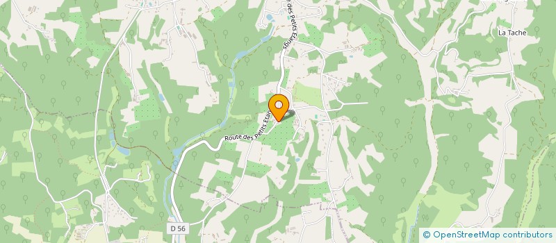 localisation de l'entreprise SCI DU CHAMP DEL BOS à NADAILLAC