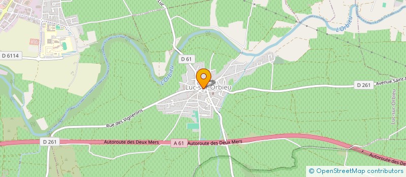 localisation de l'entreprise SCI DU CHAMP DES MURAILLES  FABREZAN