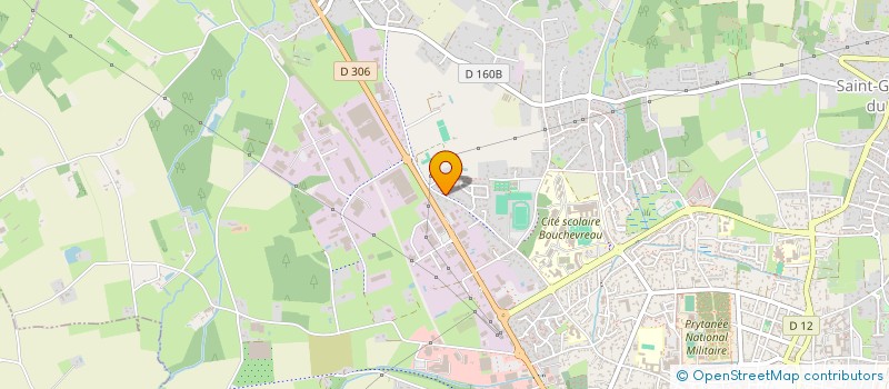 localisation de l'entreprise SCI DU CHAMP DU SAPIN  LA FLECHE