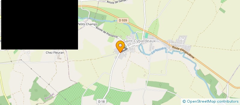 localisation de l'entreprise SCI DU CHAMP FLEURI  VAL-D'AUGE