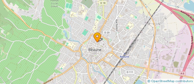 localisation de l'entreprise SCI DU CHAMP GRILLOT à BEAUNE
