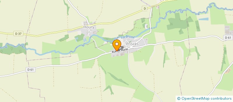 localisation de l'entreprise SCI DU CHAMP PATIN  ROGNY