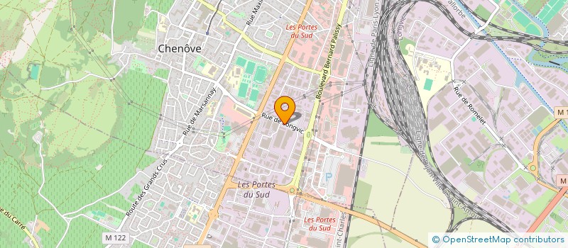 localisation de l'entreprise SCI DU CHAMP PUSY à CHENOVE