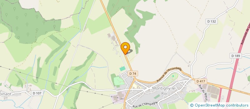 localisation de l'entreprise SCI DU CHAMP QUESSIN à VAL-DE-MEUSE