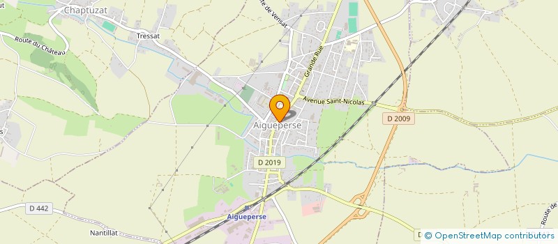 localisation de l'entreprise SCI DU CHANCELIER  AIGUEPERSE