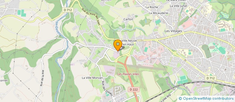 localisation de l'entreprise SCI DU CHANCELIER  PLOUFRAGAN