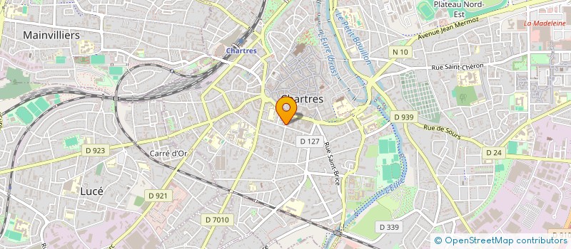 localisation de l'entreprise SCI DU CHANGE à CHARTRES