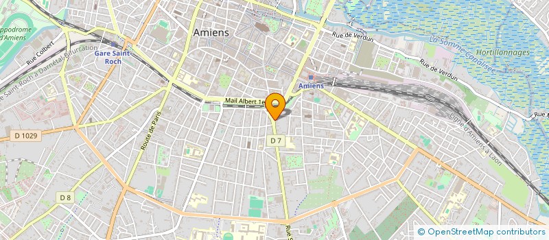 localisation de l'entreprise SCI DU CHANIN à AMIENS