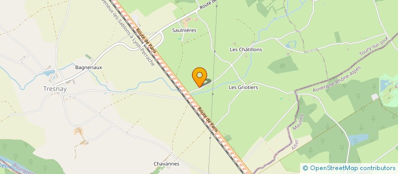 localisation de l'entreprise SCI DU CHANOINE à AZY-LE-VIF