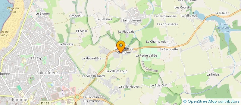 localisation de l'entreprise SCI DU CHANOINE  SAINT-MALO