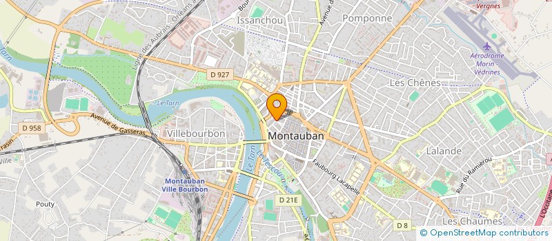 localisation de l'entreprise SCI DU CHANOINE  MONTAUBAN