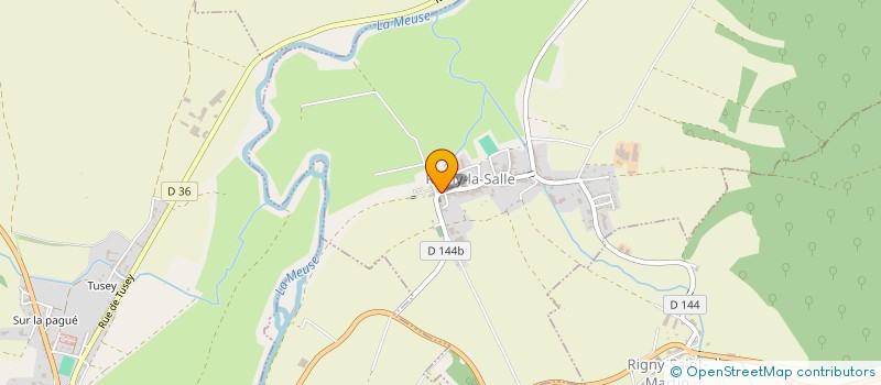 localisation de l'entreprise SCI DU CHANOINE à BRIXEY-AUX-CHANOINES