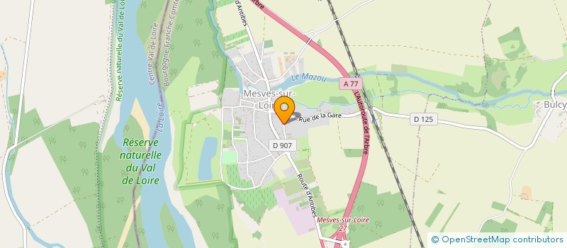localisation de l'entreprise SCI DU CHANOINE ROCHE à MESVES SUR LOIRE