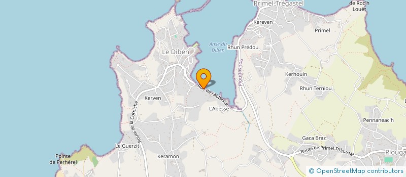 localisation de l'entreprise SCI DU CHANTIER NAVAL DE PRIMEL  PLOUGASNOU