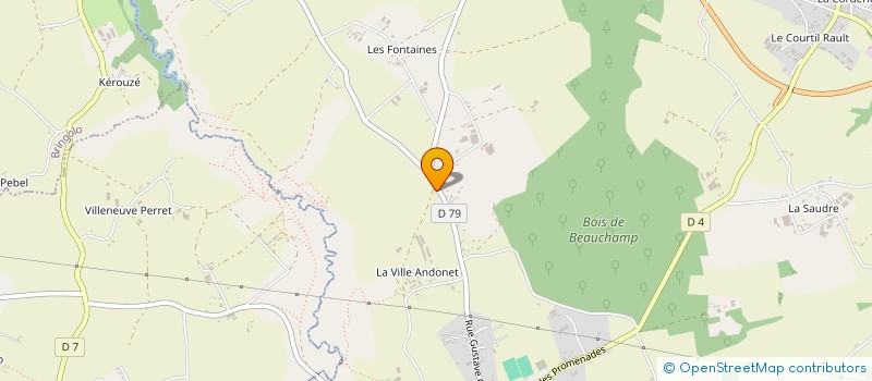 localisation de l'entreprise SCI DU CHANVRE à PLELO