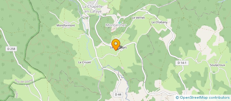 localisation de l'entreprise SCI DU CHAPELIER  MONTARCHER