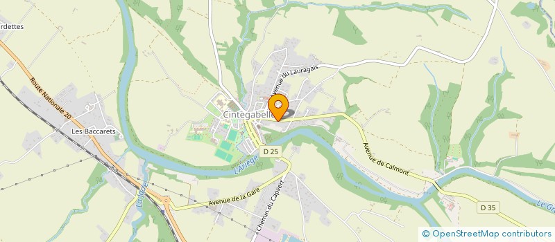 localisation de l'entreprise SCI DU CHAPITRE à CINTEGABELLE