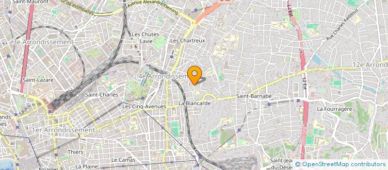 localisation de l'entreprise SCI DU CHAPITRE à MARSEILLE