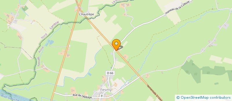 localisation de l'entreprise SCI DU CHARDON VERT  LA NEUVILLE-LES-DORENGT