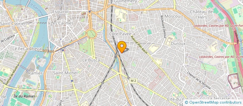 localisation de l'entreprise SCI DU CHARTREUX à TOULOUSE