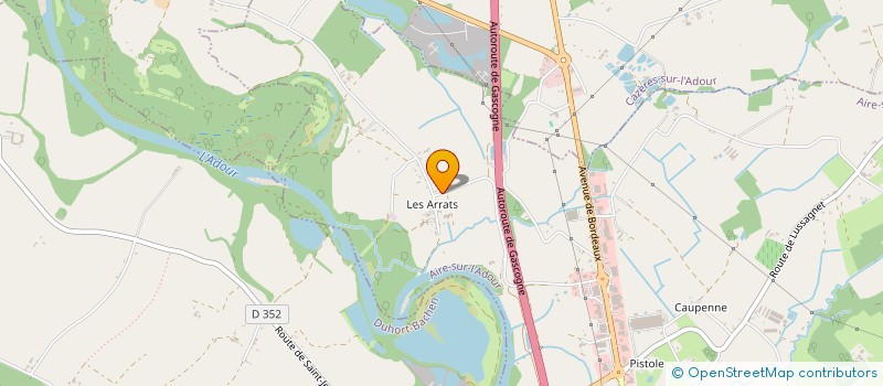 localisation de l'entreprise SCI DU CHATEAU  AIRE-SUR-L ADOUR