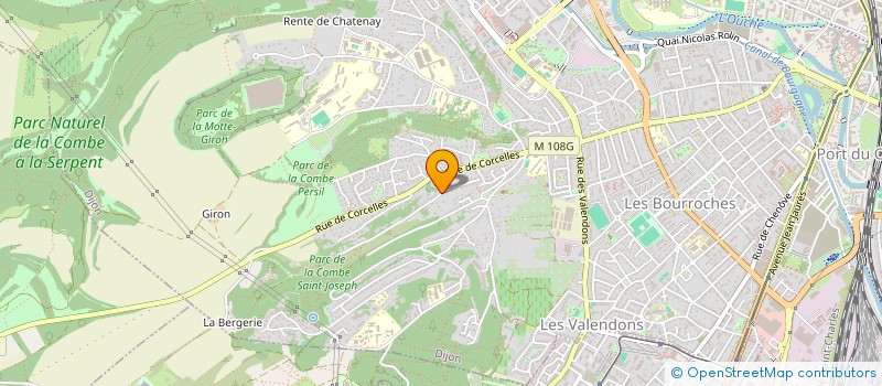 localisation de l'entreprise SCI DU CHATEAU à DIJON