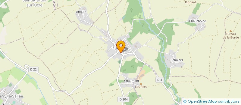 localisation de l'entreprise SCI DU CHATEAU à EGLENY