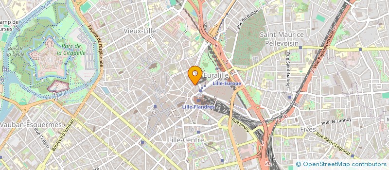 localisation de l'entreprise SCI DU CHATEAU à LILLE