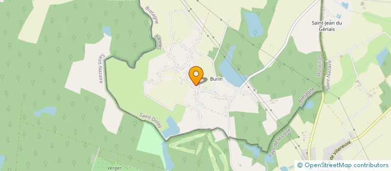 localisation de l'entreprise SCI DU CHATEAU  SAINT-DOLAY