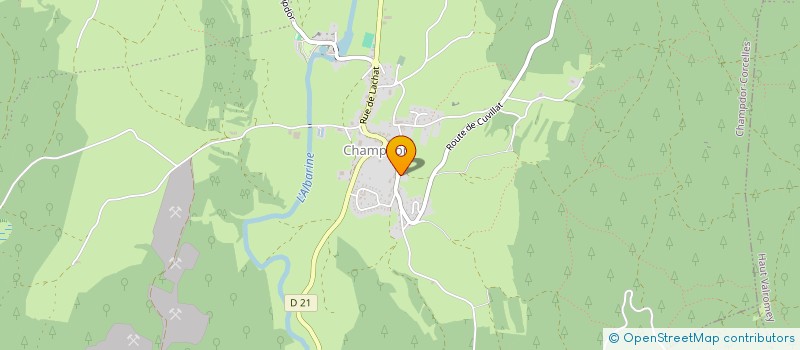 localisation de l'entreprise SCI DU CHATEAU  PLATEAU D'HAUTEVILLE