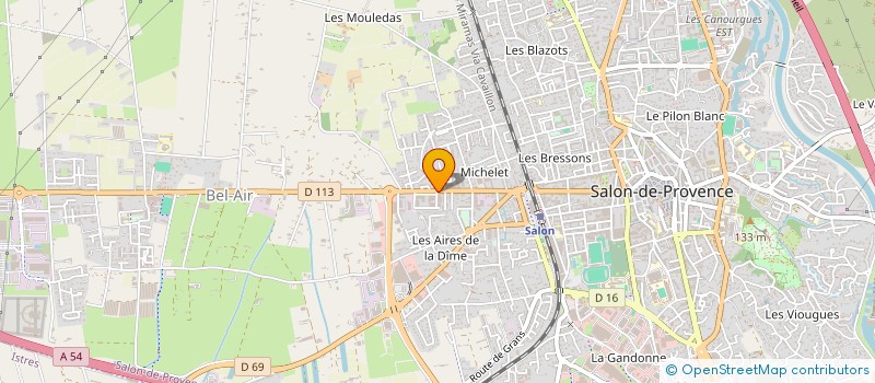 localisation de l'entreprise SCI DU CHATEAU  SALON-DE-PROVENCE